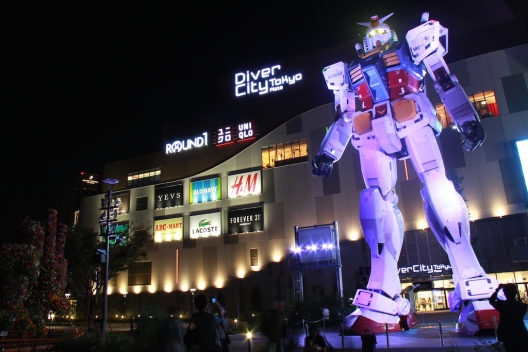 Gundam at Odaiba