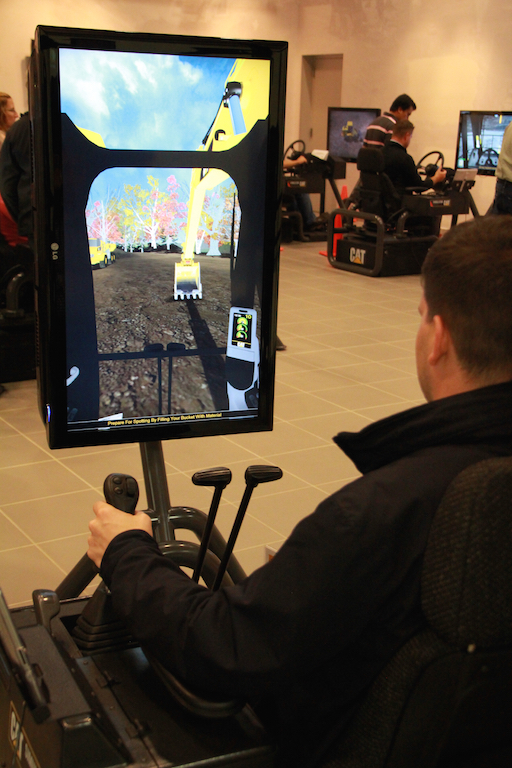 Caterpillar simulation