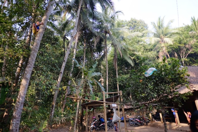 Parkiran gereja ayam