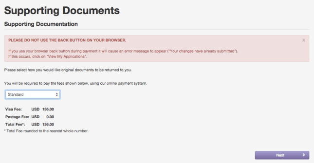 Aplikasi online visa Inggris