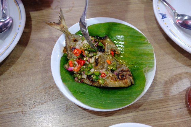 Ikan Bawal Bakar Rica-rica