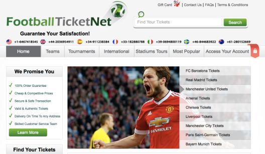 Football Ticket Net Scam