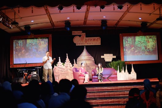 Discover Myanmar at London School of Public Relations (Juni 2015)
