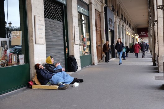 Beggar in Paris