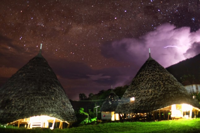 Milky Way over Wae Rebo