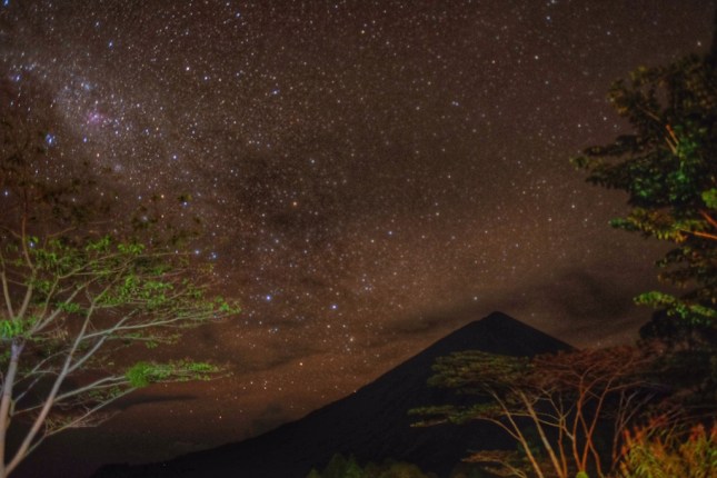 Milky Way over Bajawa