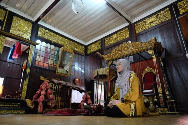 Rumah Limas Museum Bala Putera Dewa Palembang