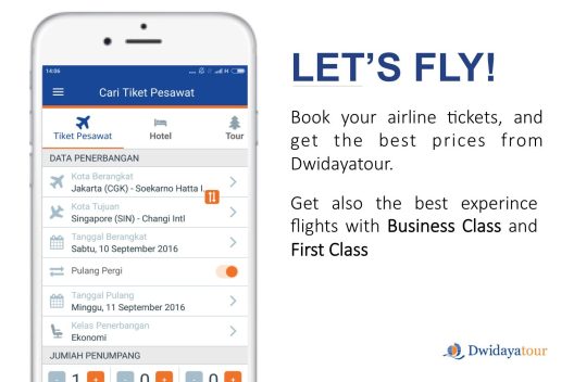 Dwidayatour Mobile Application