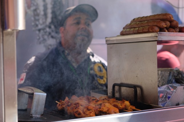 Halal Kebab Seller in New York
