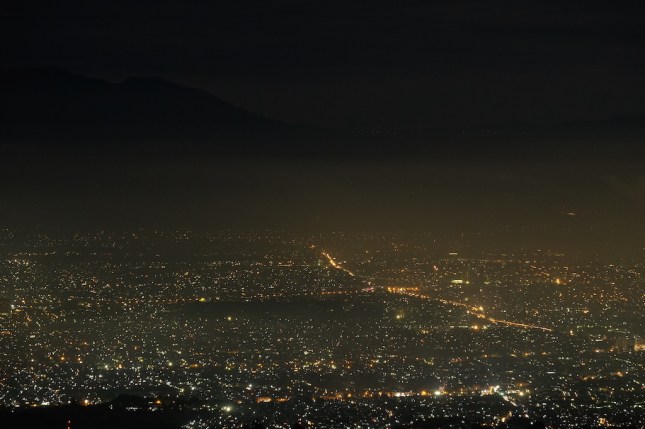 Bandung from Bukit Moko