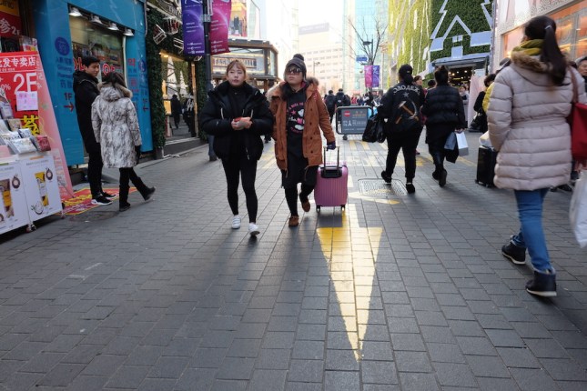 Shopping in Myeongdong