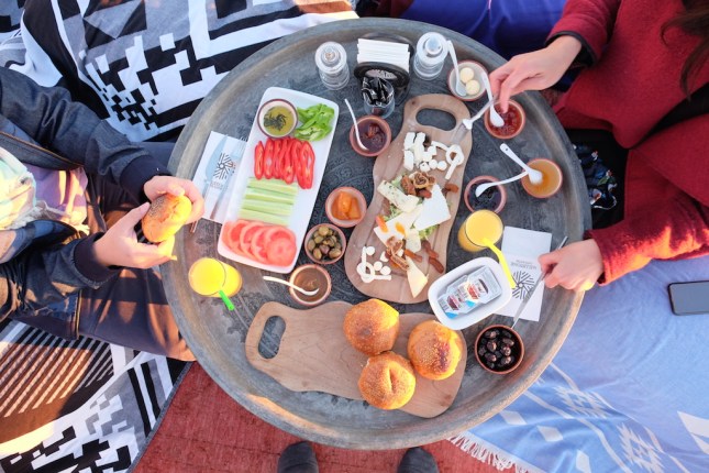 Breakfast at Cappadocia