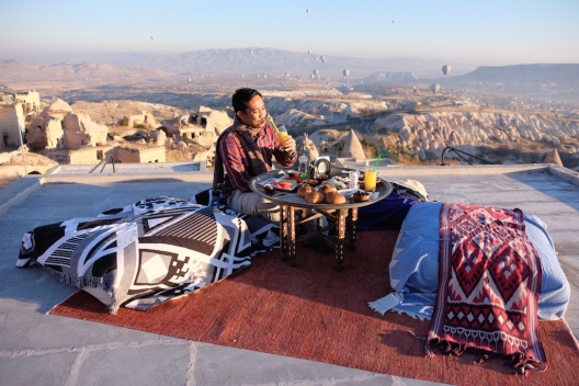 Breakfast at Cappadocia