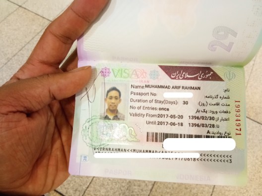 Visa Iran