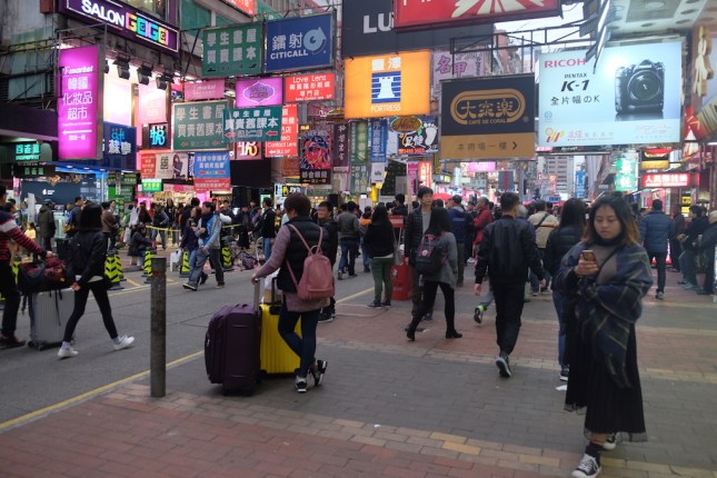 Ladies Market Hong Kong