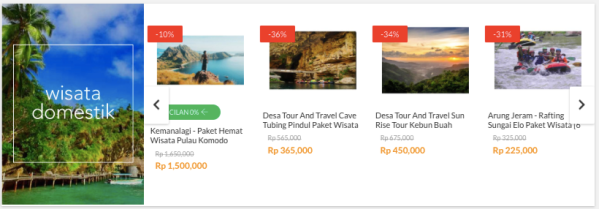Paket Open Trip di Blibli