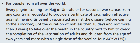 Persyaratan Vaksin untuk Umrah