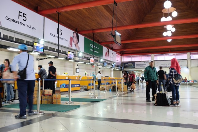 Check in Counter Bandara Pattimura Ambon