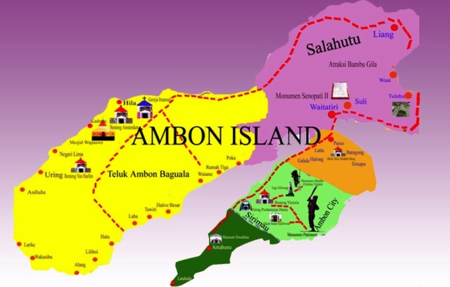 Peta Wisata Ambon