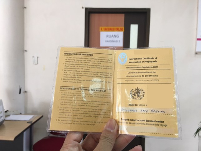 Kartu Kuning Vaksinasi