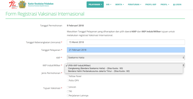 Vaksin Meningitis Online