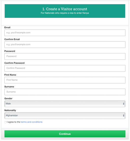 e-Visa Kenya