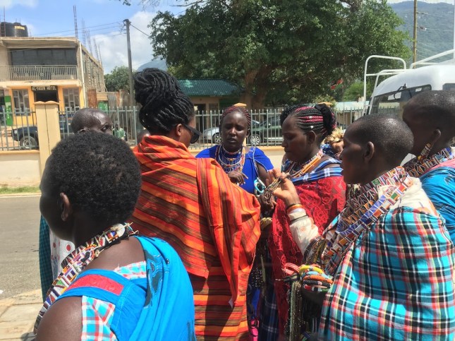 Seller at Namanga Border