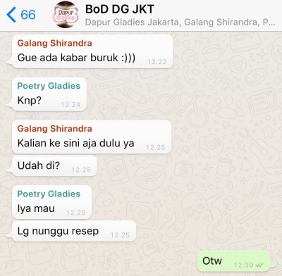 BOD DG Jakarta