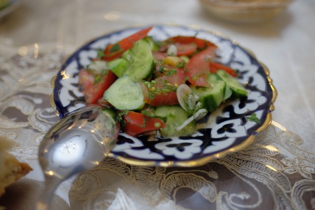 Dinner with Uzbekistan Family