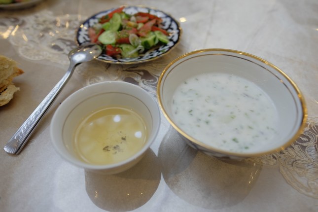 Dinner with Uzbekistan Family