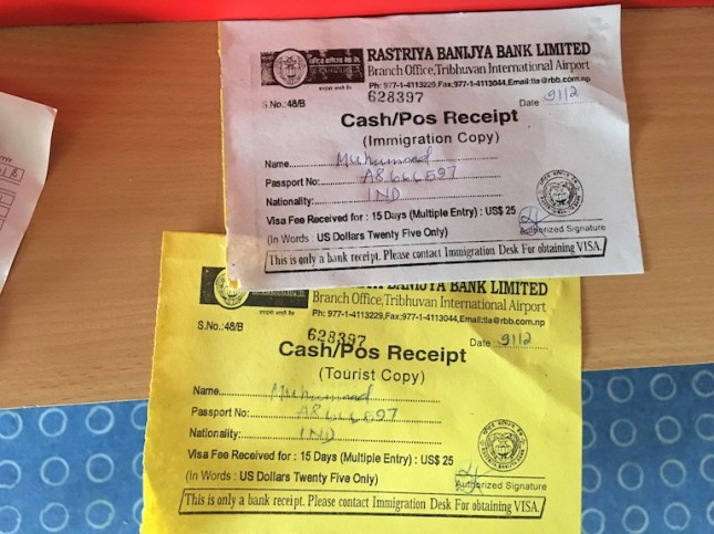 Visa on Arrival Nepal