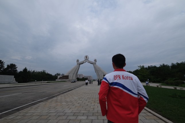 Arch of Reunification Pyongyang