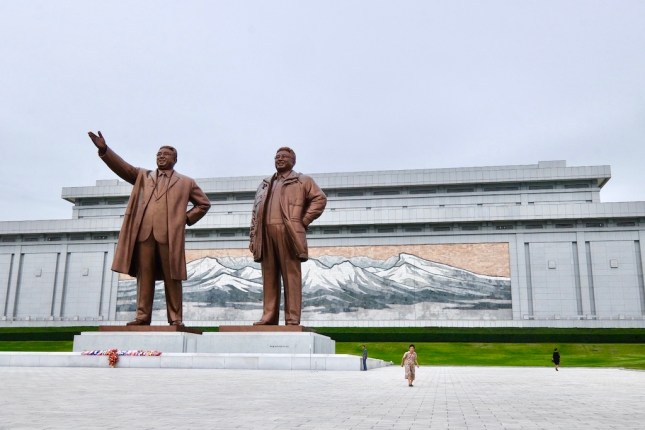 Mansudae Hill Pyongyang