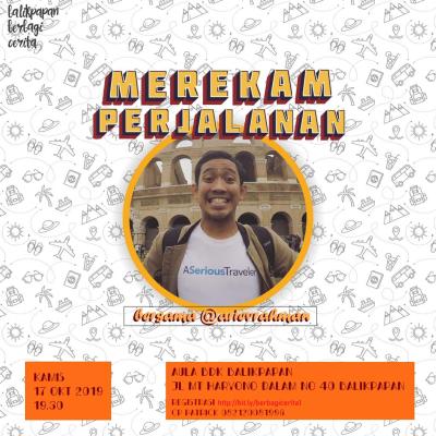 BDK Balikpapan - Sharing Session: Merekam Perjalanan - Oktober 2019