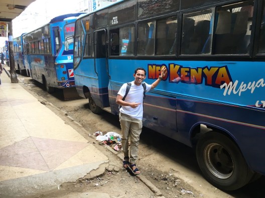 Traveling in Kenya
