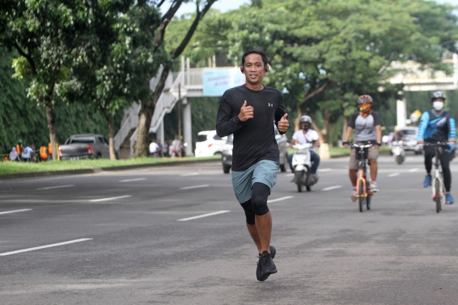 arievrahman lari bintaro