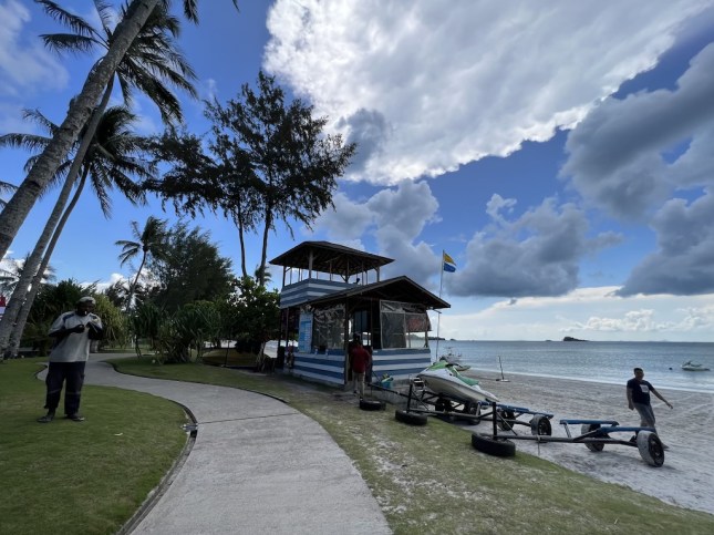 Lagoi Beach Activities