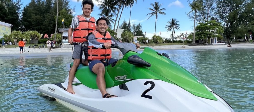 Lagoi Beach Activities